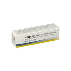 Doloproct® 1 mg/g +20 mg/g, rectal cream