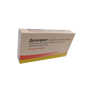 Doloproct® 1 mg/40 mg, suppositories